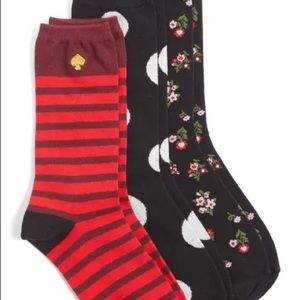 ♠️Kate Spade 3️⃣ Pack Crew Socks